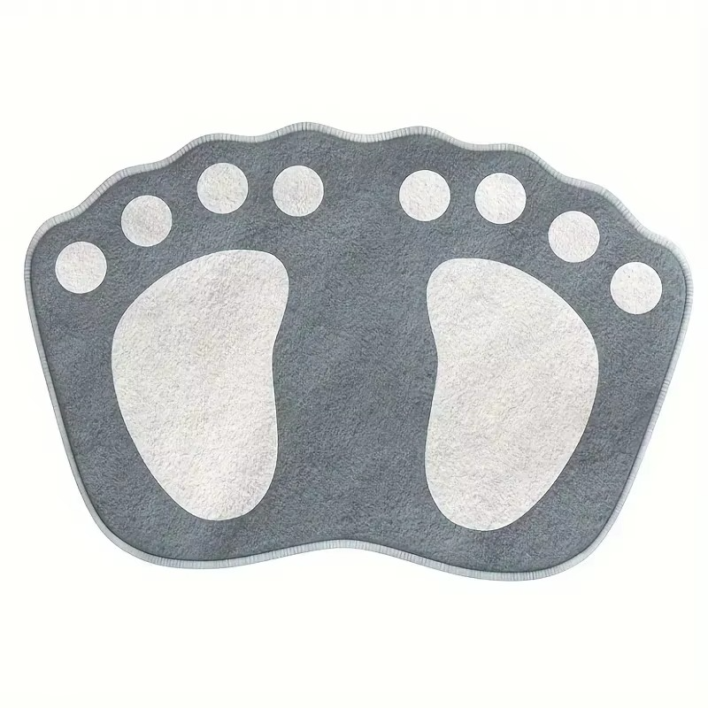 Microfiber Bath Mat Textured Non-Slip Backing Quick Dry