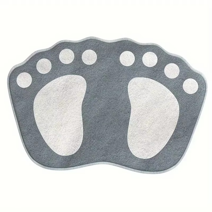 Microfiber Bath Mat Textured Non-Slip Backing Quick Dry