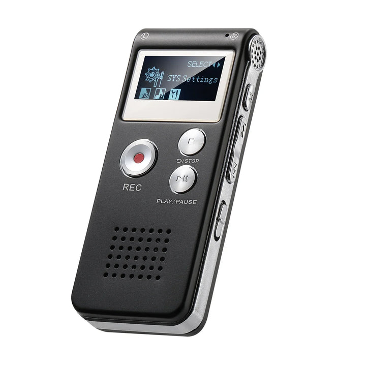 Digital Voice Recorder with Voice Activation Portable Pocket Size - Lenila