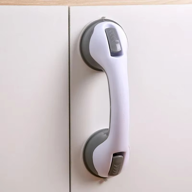 Bathroom Grab Bar Suction Cup Textured Grip