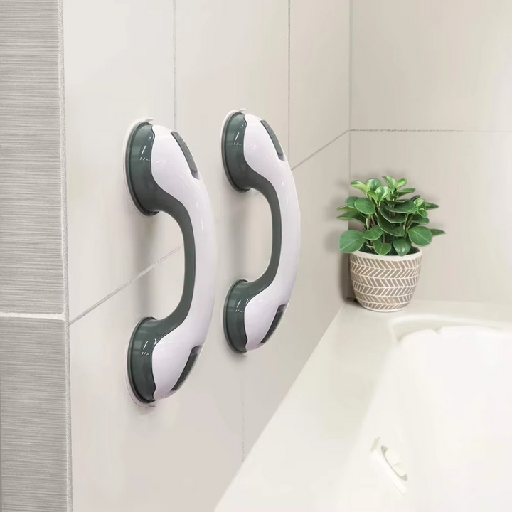 Bathroom Grab Bar Suction Cup Textured Grip