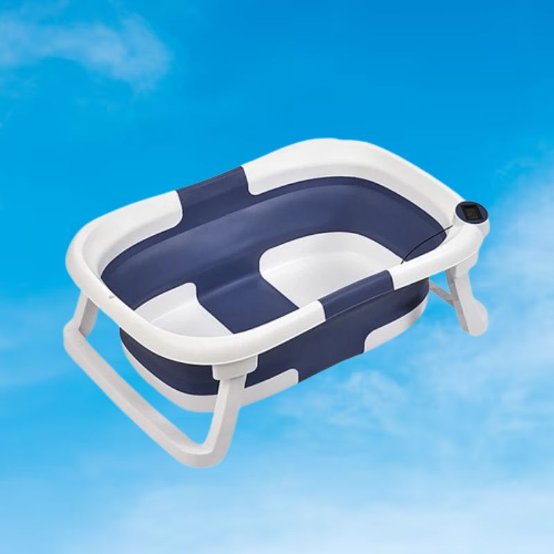 Baby Bath Tub with Thermometer Feature