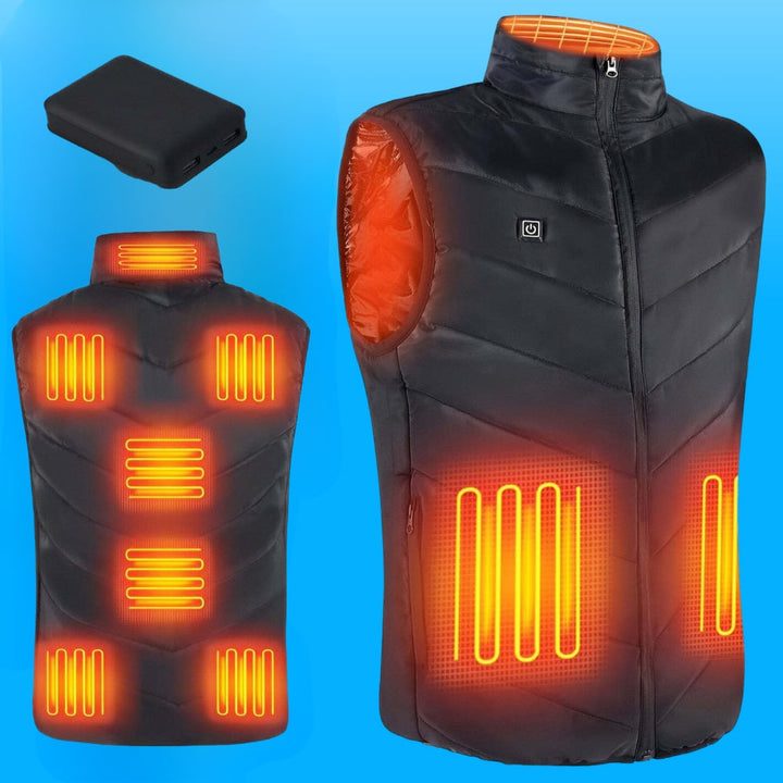Unisex Heated Vest Electric Adjustable Fit - Lenila
