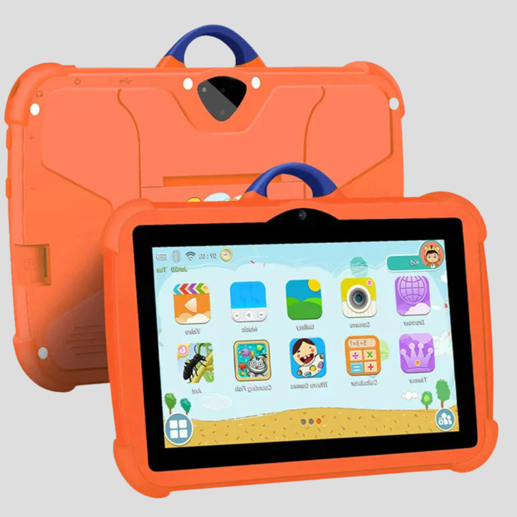 Kids Android Tablet with Parental Controls Protective Case 7-Inch