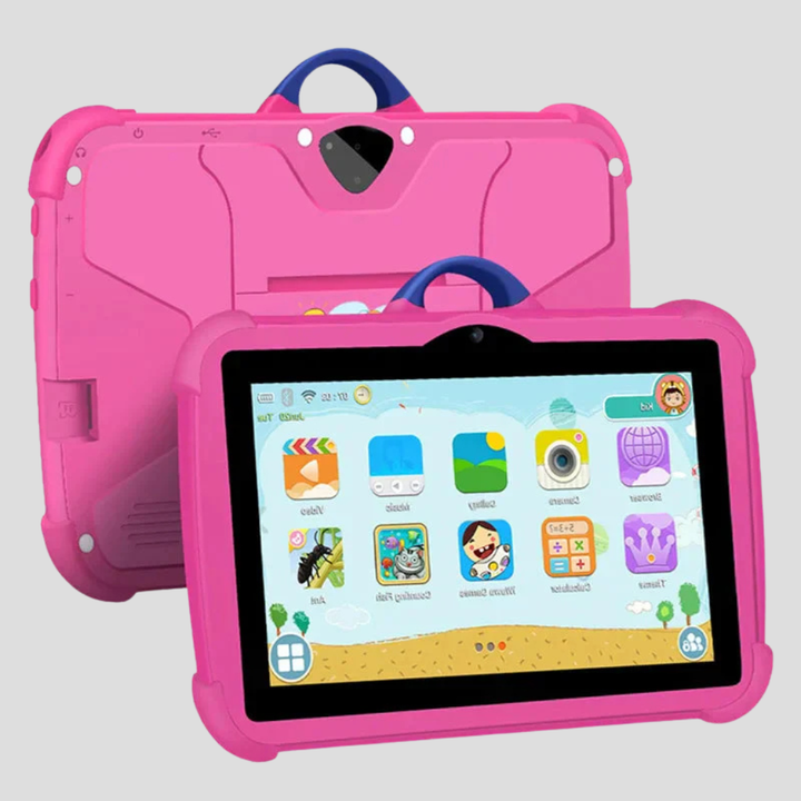Kids Android Tablet with Parental Controls Protective Case 7-Inch