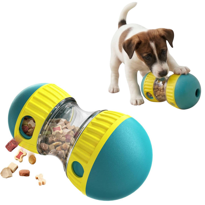 Interactive Dog Toy Adjustable Treat Dispenser Puzzle Slow Feeder - Lenila