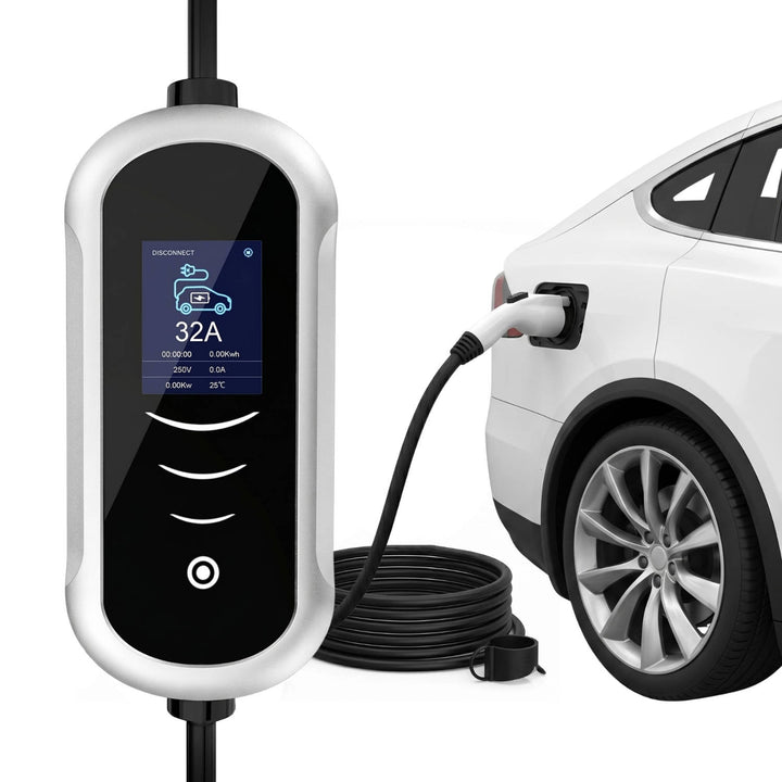 Portable Electric Vehicle Charger 7kW 32A Fast Charging Cable - Lenila