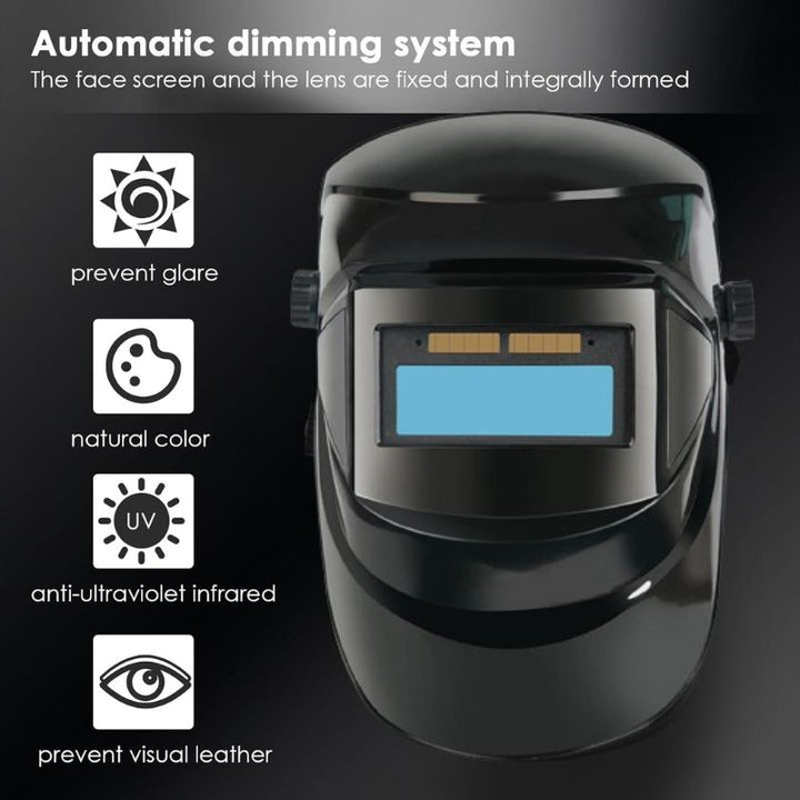 Welding Mask Auto Darkening with Headlamp