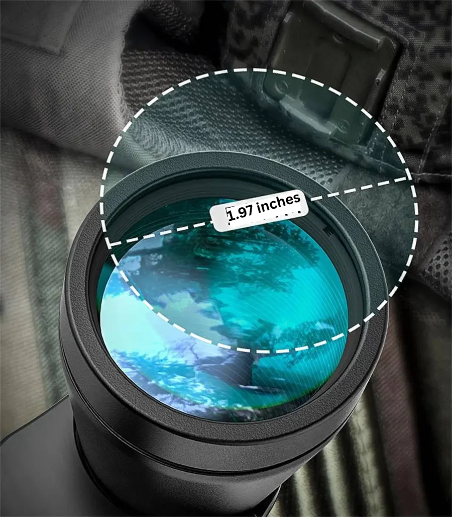 Long Range Binoculars Compact Lightweight Design