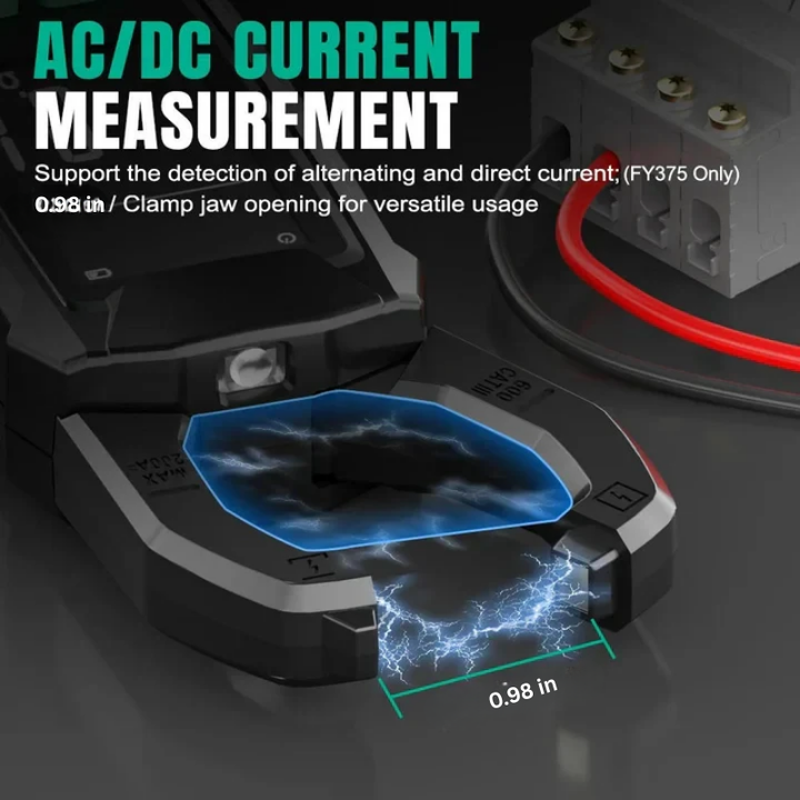 Electric Clamp Meter AC DC Measurement