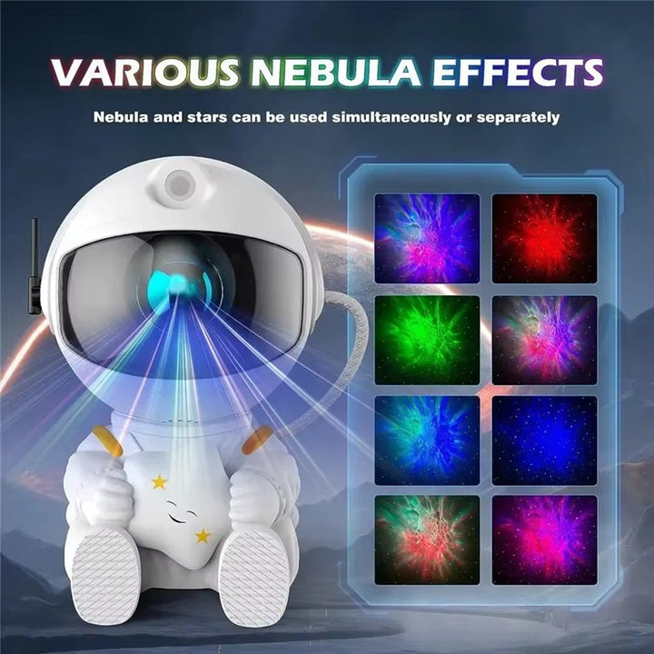 LED Astronaut Galaxy Projector Night