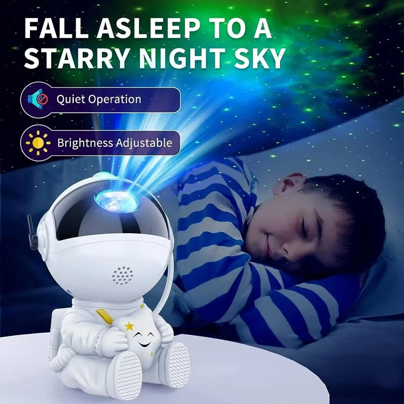 LED Astronaut Galaxy Projector Night