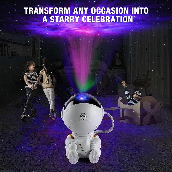 LED Astronaut Galaxy Projector Night