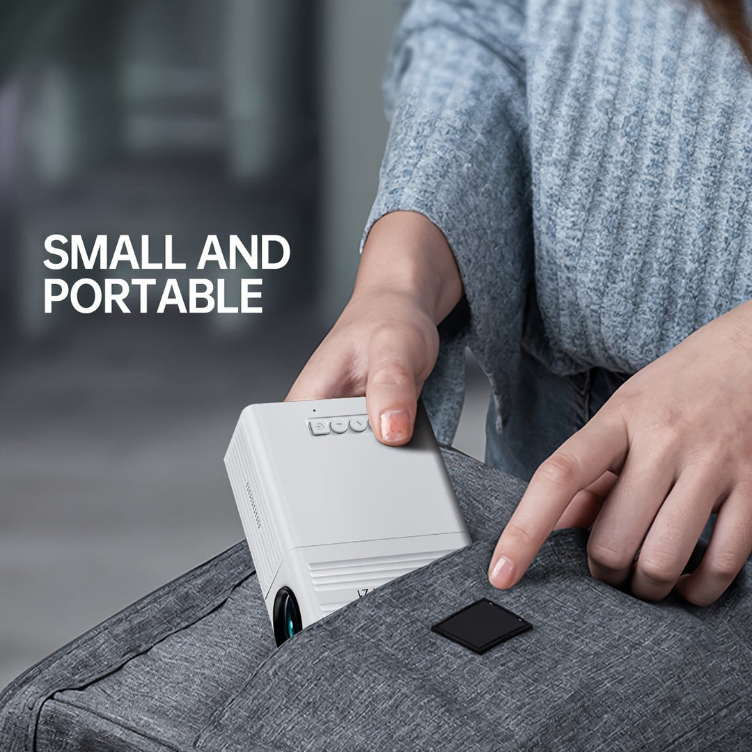Portable Mini Projector LED with Hdmi USB Connectivity Compact Design