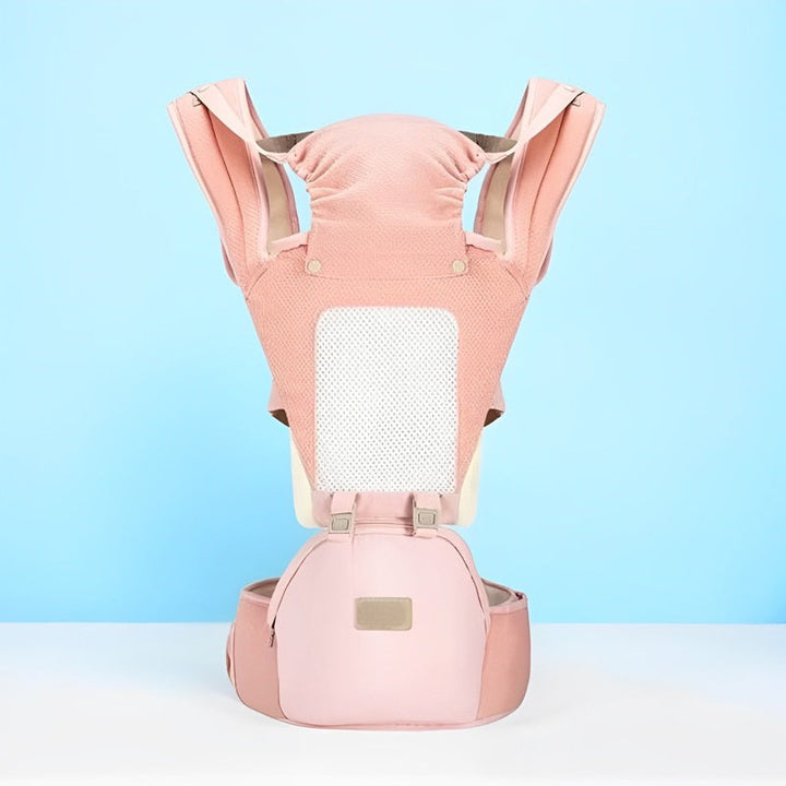 Baby Carrier with Hip Seat and Soft Padding