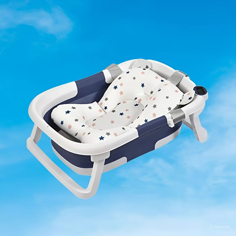 Baby Bath Tub with Thermometer Feature