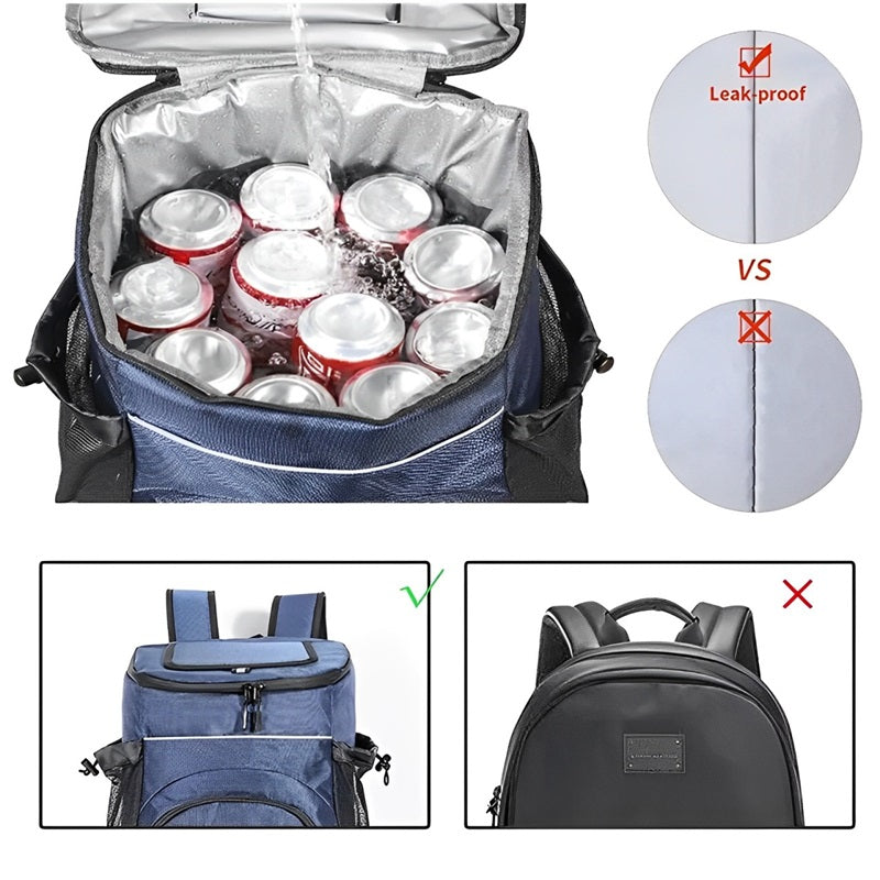 Insulated Backpack Cooler Bag Large Capacity