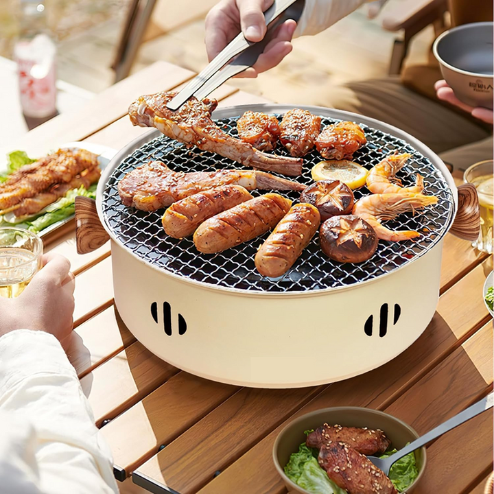Portable Barbecue Grill Compact Lightweight Design