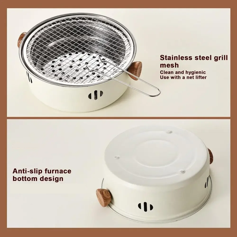 Portable Barbecue Grill Compact Lightweight Design