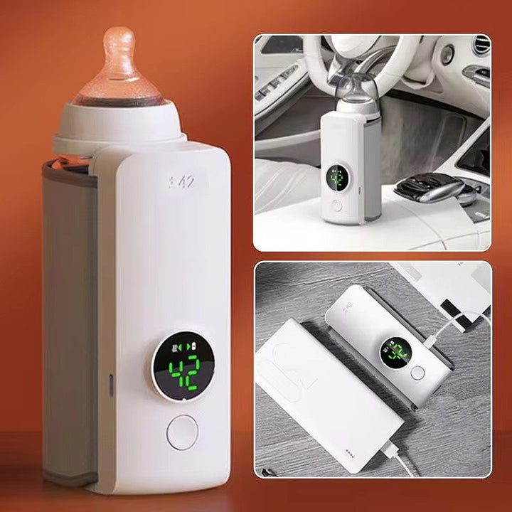 Portable Baby Bottle Warmer Compact Travel Design