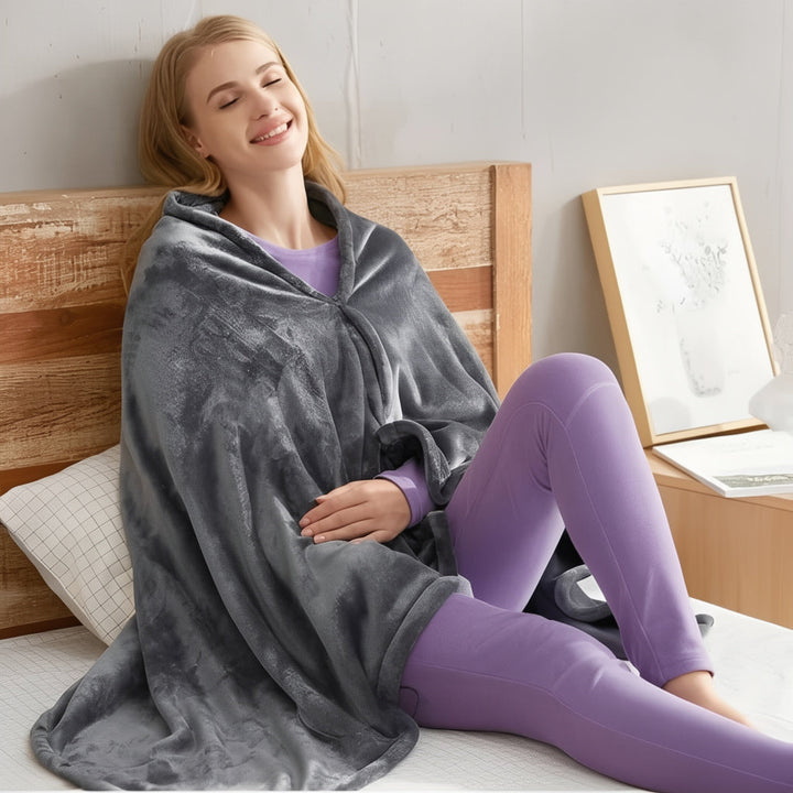 Portable Electric Heated Shawl USB Rechargeable - Lenila
