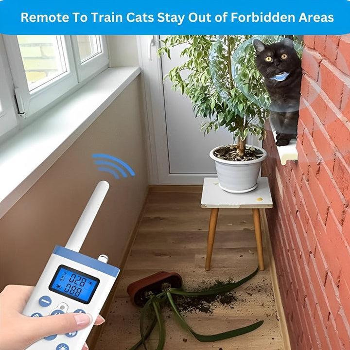 Pet Training Shock Collar with Remote Adjustable Fit