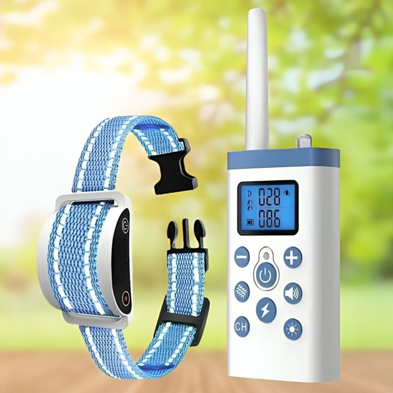 Pet Training Shock Collar with Remote Adjustable Fit - Lenila