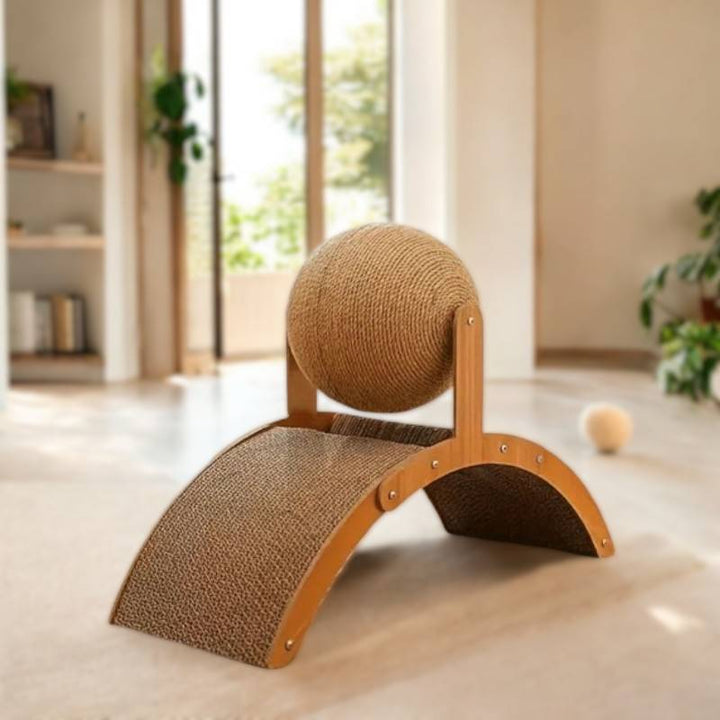 Pet Cat Scratching Post with Sisal Ball Durable - Lenila