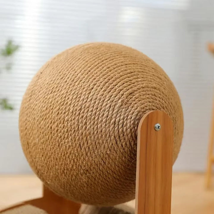 Pet Cat Scratching Post with Sisal Ball Durable