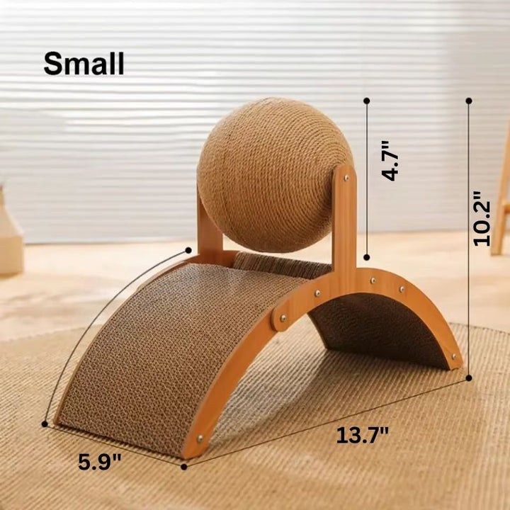 Pet Cat Scratching Post with Sisal Ball Durable