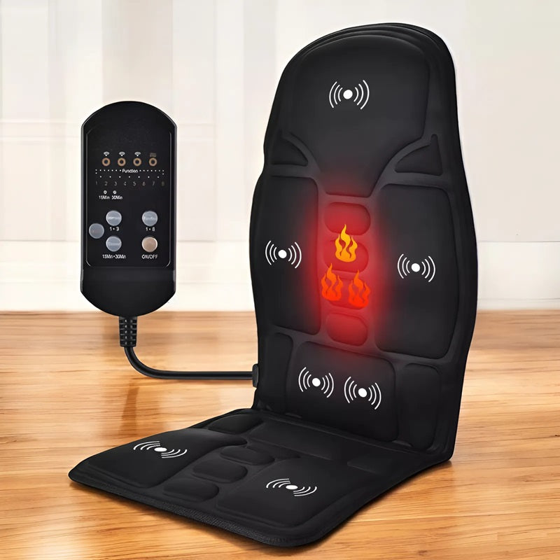 Electric Massage Chair Pad with Heat Therapy Portable Design - Lenila