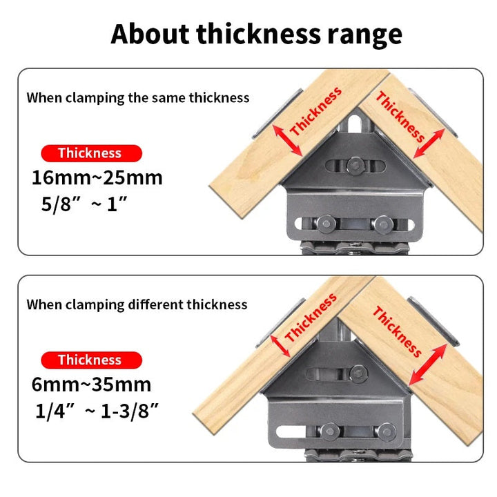 Multi-Function Woodworking Corner Clamp Tool