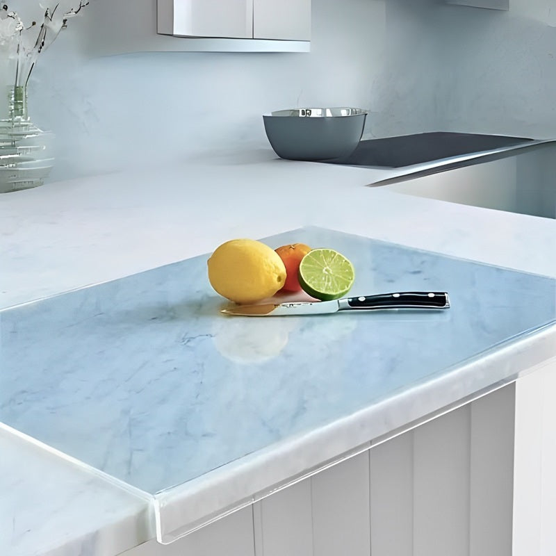 Clear Cutting Board with Counter Lip - Lenila