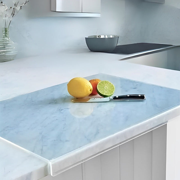 Clear Cutting Board with Counter Lip - Lenila