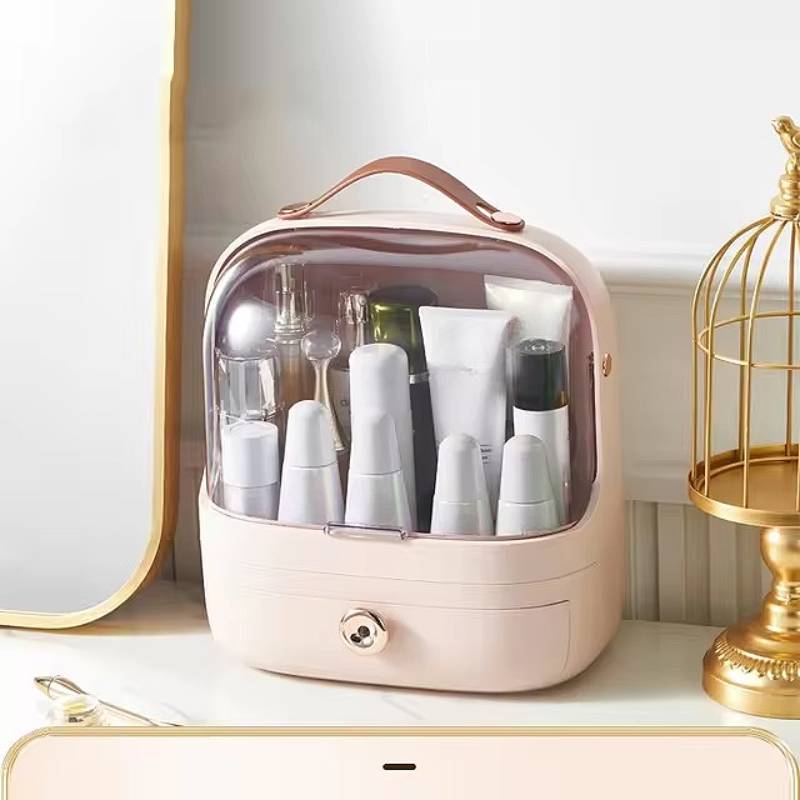Makeup Organizer Box with Compartments