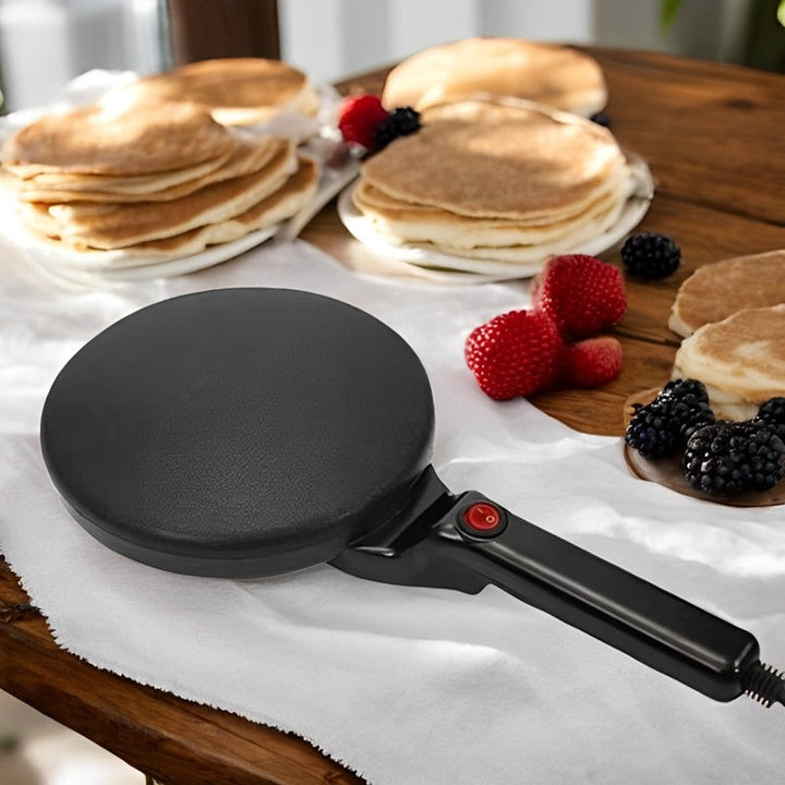 Electric Crepe Maker Non-Stick 8-Inch Cooking Appliance