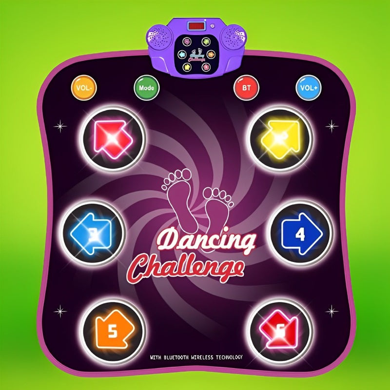 Kids Interactive Dance Mat with Adjustable Levels and Challenge - Lenila