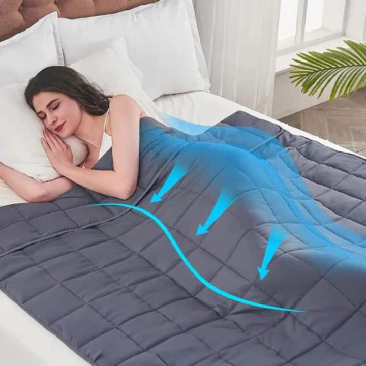 DeepRelax Therapeutic Weighted Blanket - Blanket - Wild Eye Vision