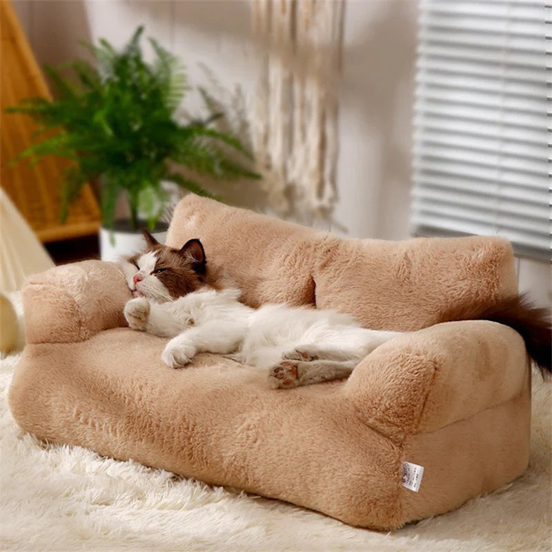 Pet Sofa Bed Calming Memory Foam Comfortable