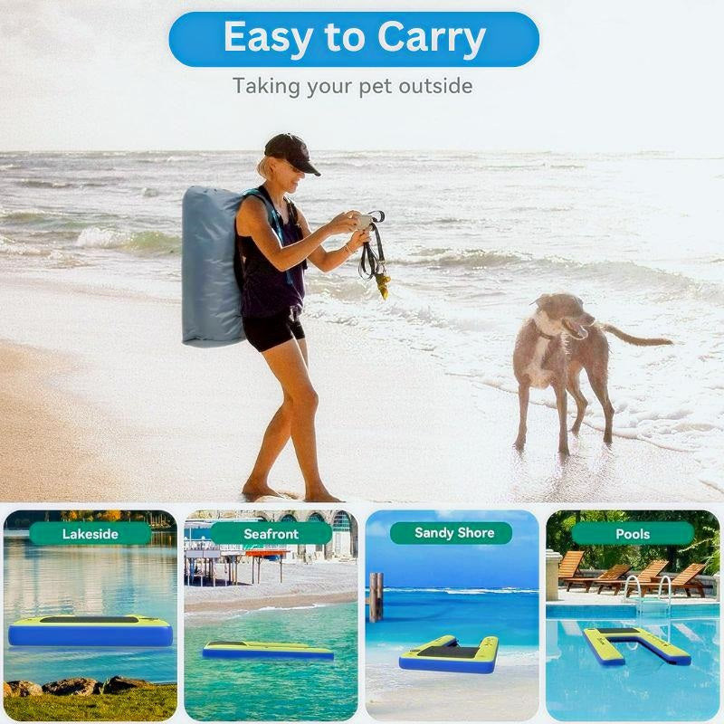 Pet Inflatable Floating Dog Pool Ramp