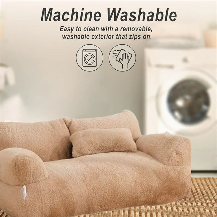 Pet Sofa Bed Calming Memory Foam Comfortable