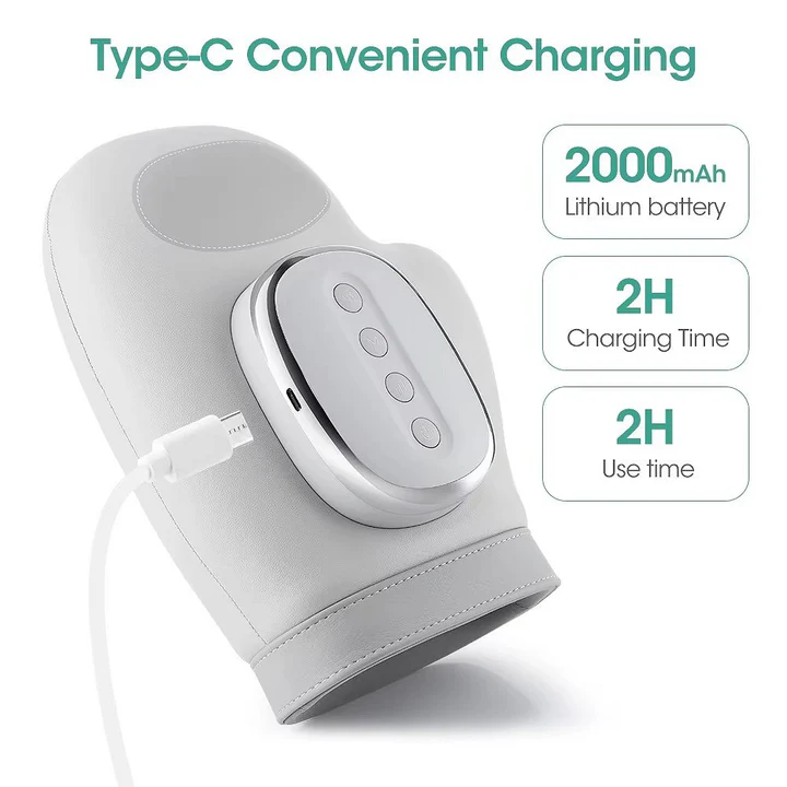 Electric Hand Massager Portable Rechargeable