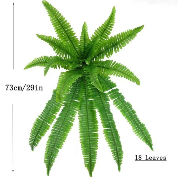 Artificial Boston Fern UV Resistant Lifelike Plant