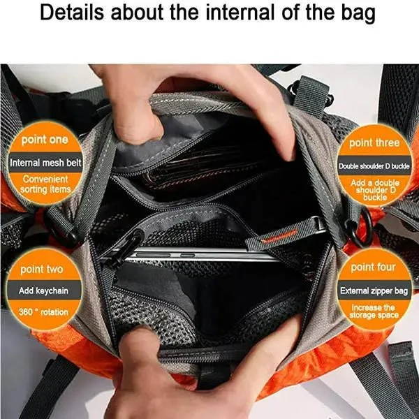 Sports Waist Bag Multifunctional Adjustable Fit
