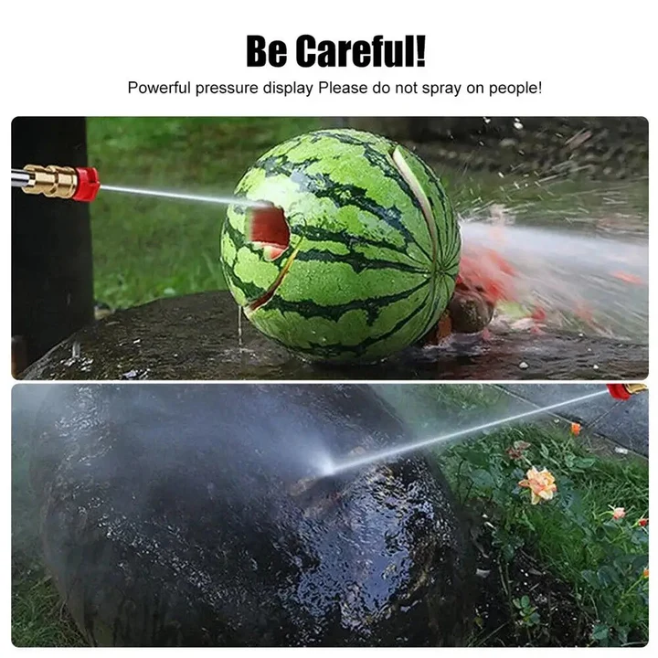 Cordless High-Pressure Washer with Battery Power