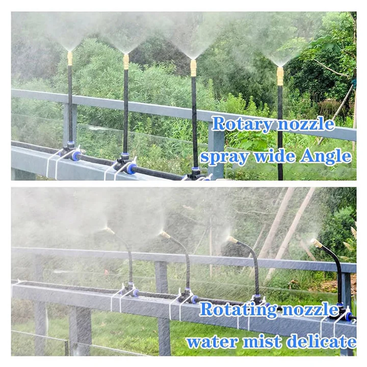 Drip Irrigation Kit Flexible Hose Adjustable Angle