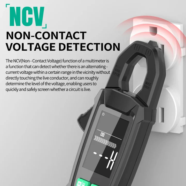 Electric Clamp Meter AC DC Measurement