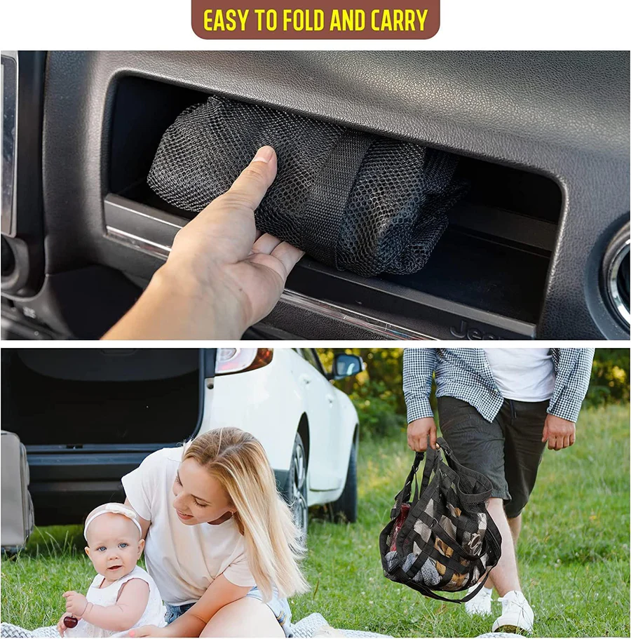 Universal Interior Cargo Net Elastic Mesh Storage