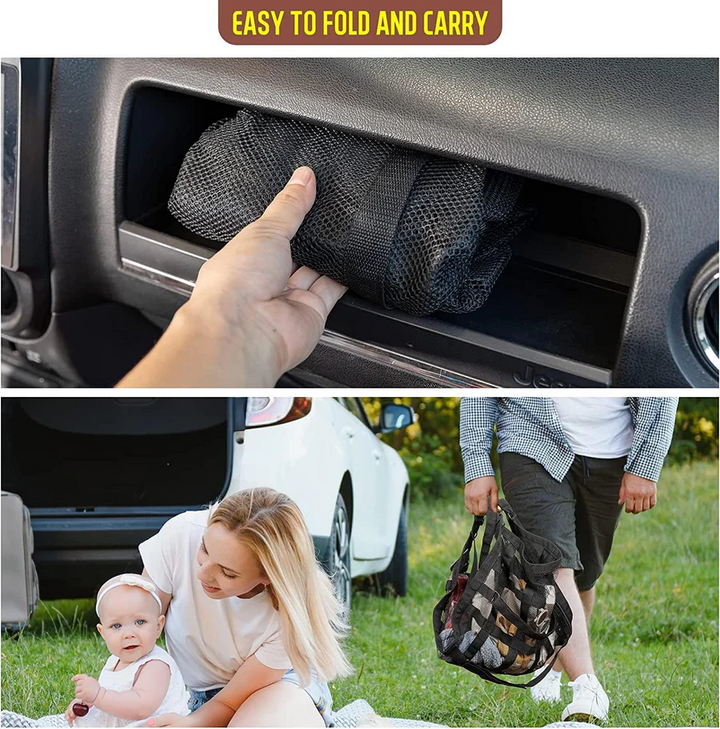 Universal Interior Cargo Net Elastic Mesh Storage