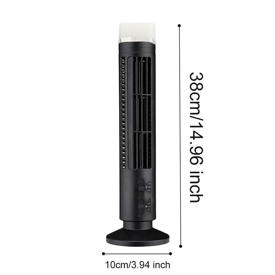 Mini Desktop Air Conditioner USB Powered Bladeless Cooling